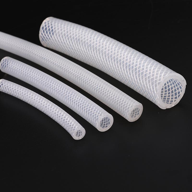 壓力稍大就爆管？嶸牌編織硅膠管加強(qiáng)編織層，耐壓值提升50%！